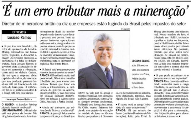 imagem /imagens/case London Mining Brazil/1107OGlobo.jpg